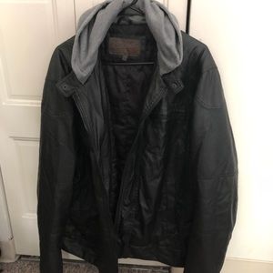 Men’s leather jacket